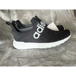 Adidas Lite Racer Adapt Unisex Black Mesh Slip-On Sneakers Cushioned W Sz 7